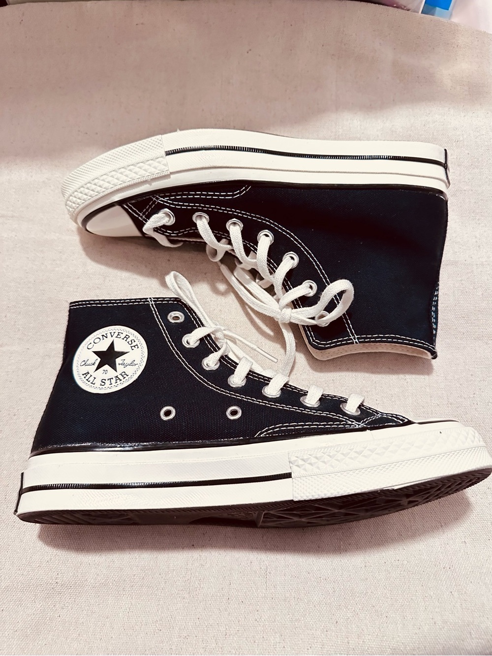 Converse |Shoes | Converse Chuck 70 Vintage | Black Black Egret - Picture 3 of 10
